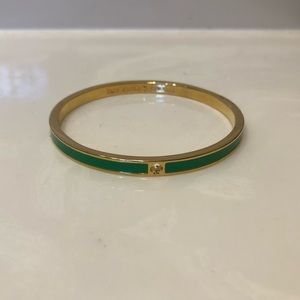 Kate Spade Green Bangle Bracelet